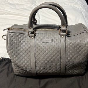 Authentic Gucci Guccissima Medium Boston Bag